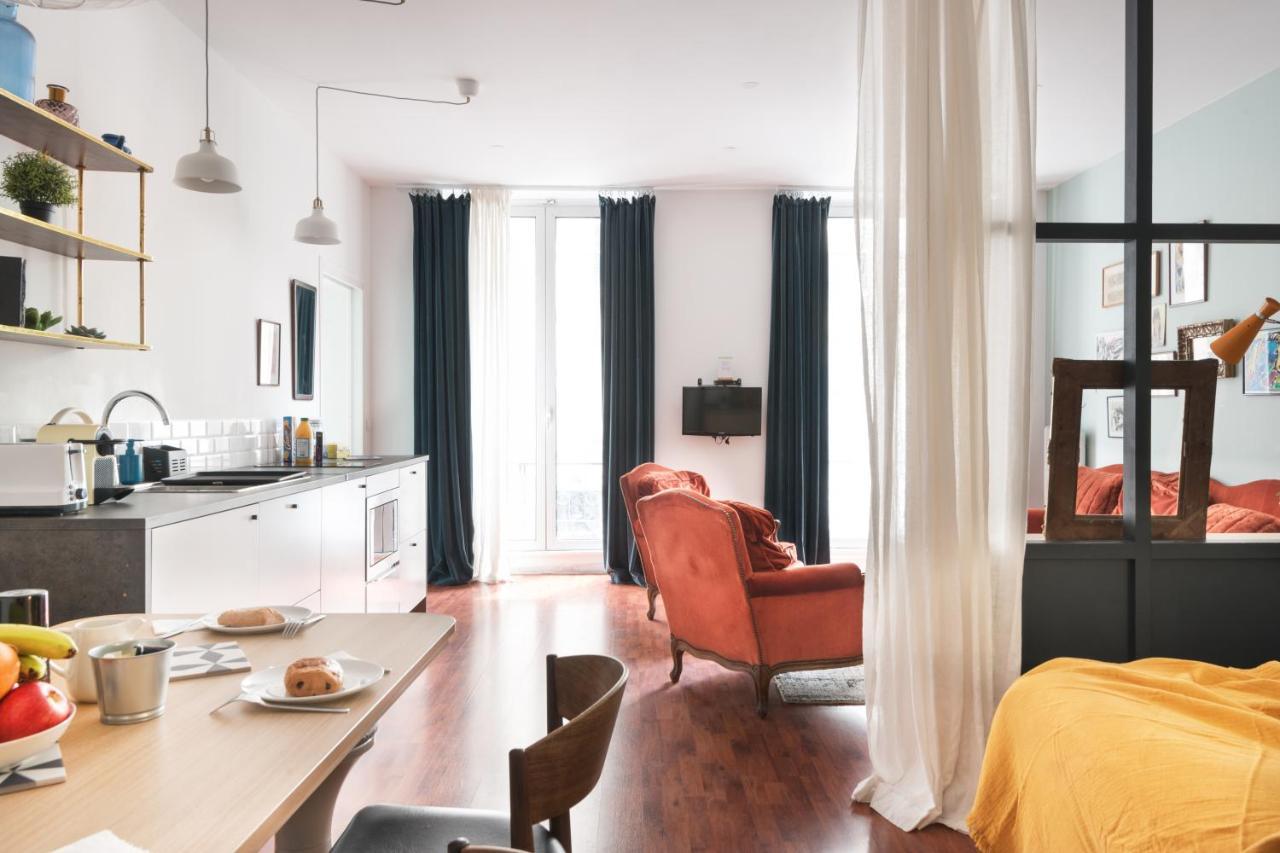 Chez Emma Ou Jules - Quartier Montorgueil ปารีส ภายนอก รูปภาพ