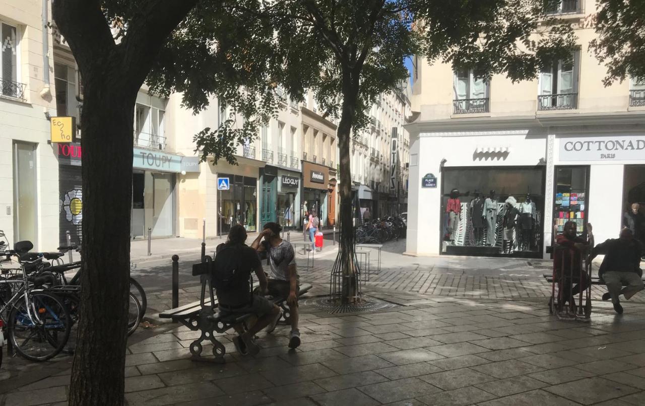Chez Emma Ou Jules - Quartier Montorgueil ปารีส ภายนอก รูปภาพ